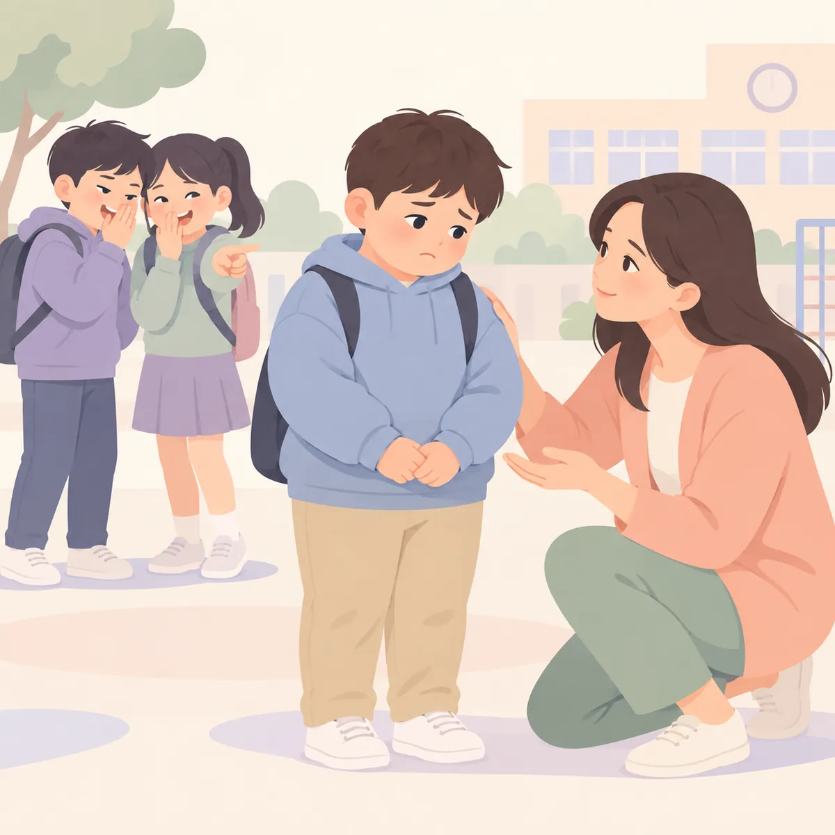 소아비만의문제점 또래 관계와 놀림, 그리고 가족의 말투