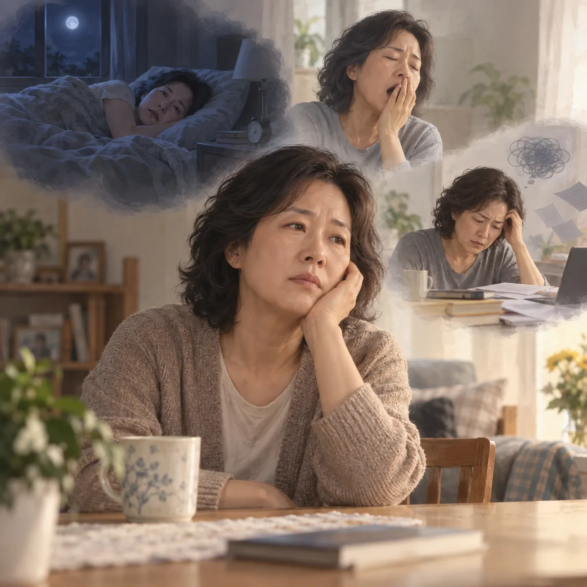 중년우울증 겹쳐서 헷갈리기 쉬운 증상들