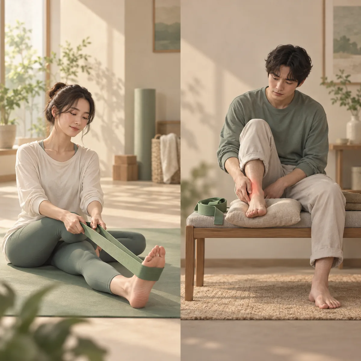 스트레칭 힐링밴드 써 볼 만한 상황과 맞지 않는 상황