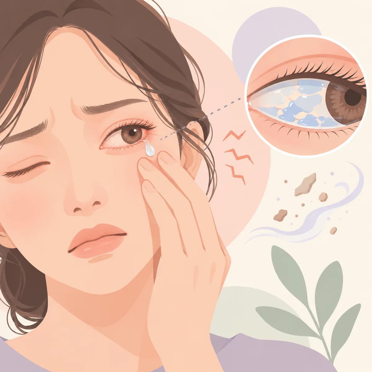 안구건조증 증상 눈물·통증·이물감도 함께 올 수 있는 이유