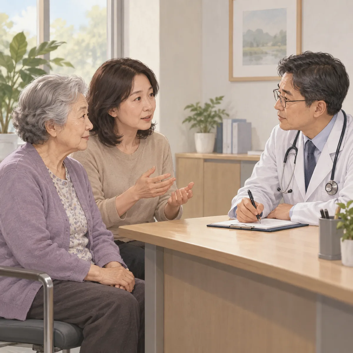 알츠하이머 치매 진료실에서 가장 먼저 하는 병력 청취와 보호자 문진