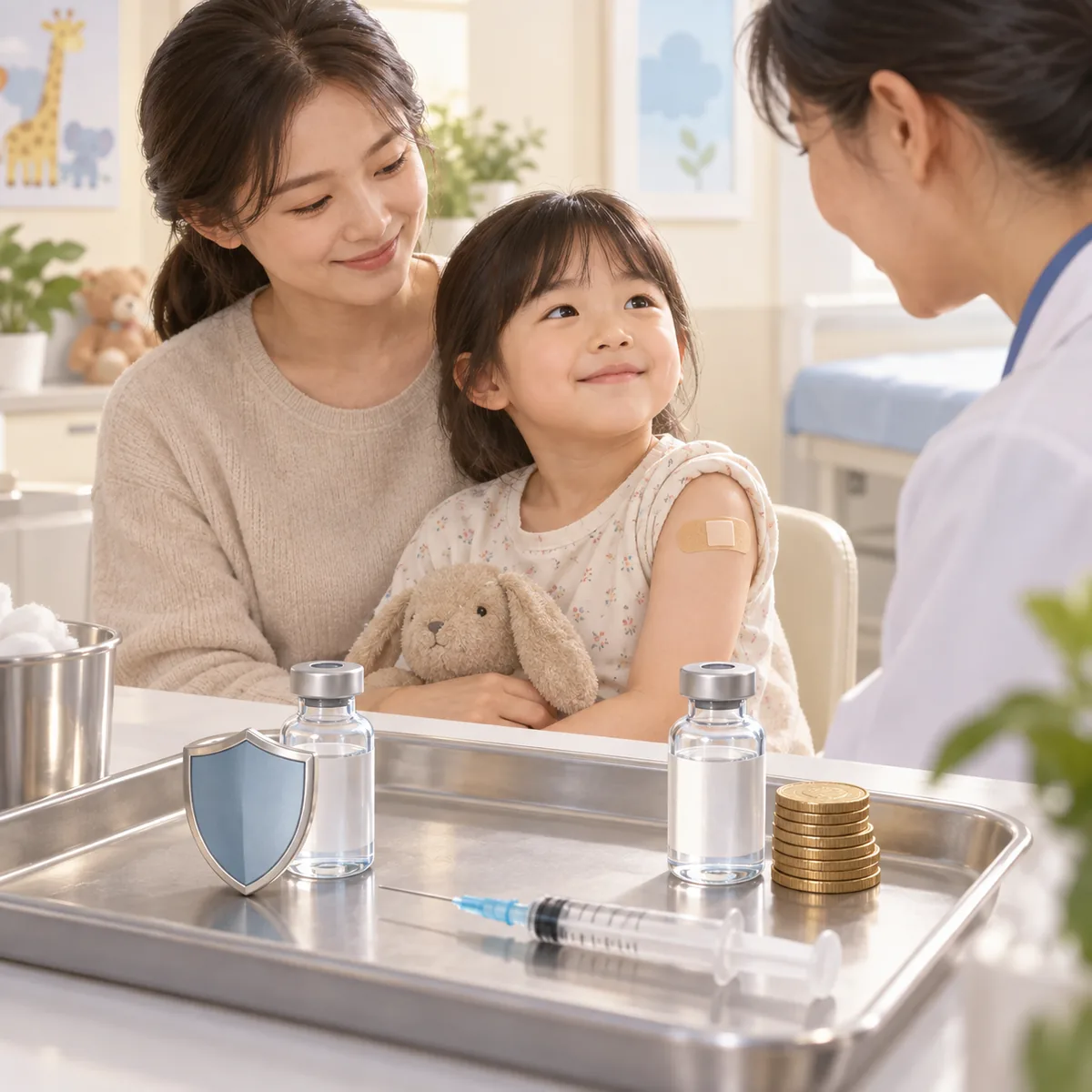 어린이 인플루엔자 예방접종 비용 무료 접종과 유료 접종이 갈리는 기준