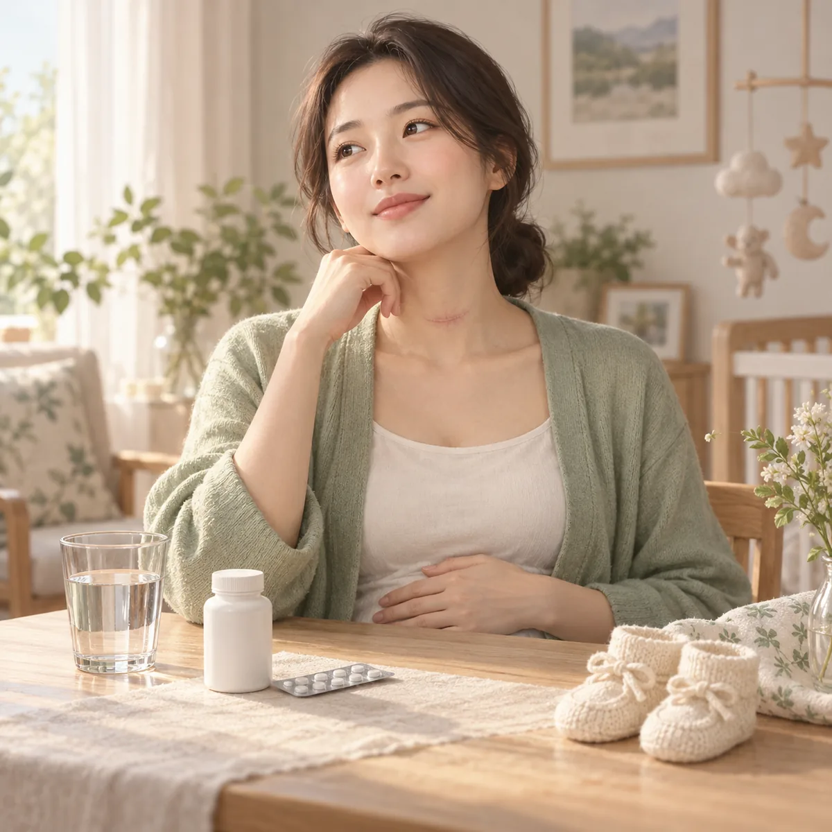 갑상선암 수술후 임신 갑상선호르몬제 복용과 임신 계획