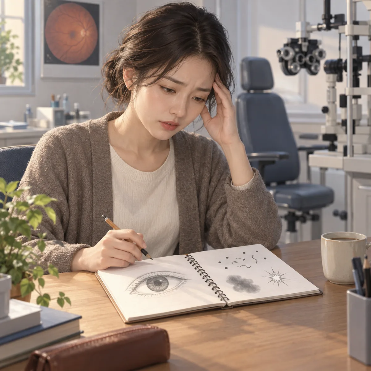망막박리 증상 두통 안과 진료 전에 정리해두면 도움이 되는 기록