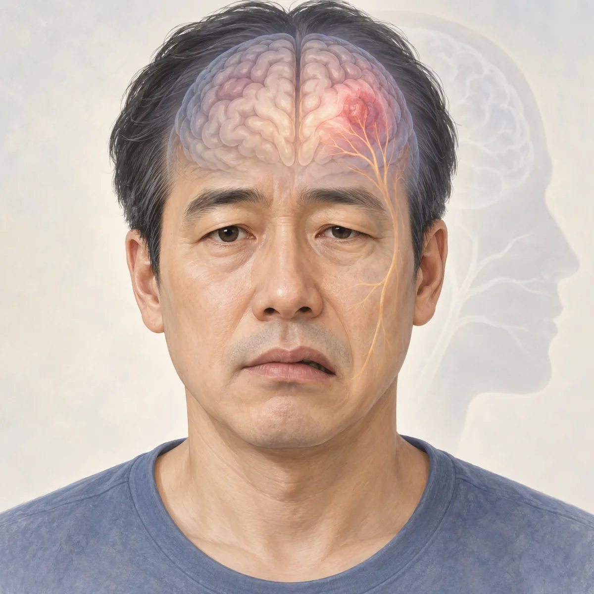 안면마비 원인 뇌 질환에서 오는 안면마비는 무엇이 다른가