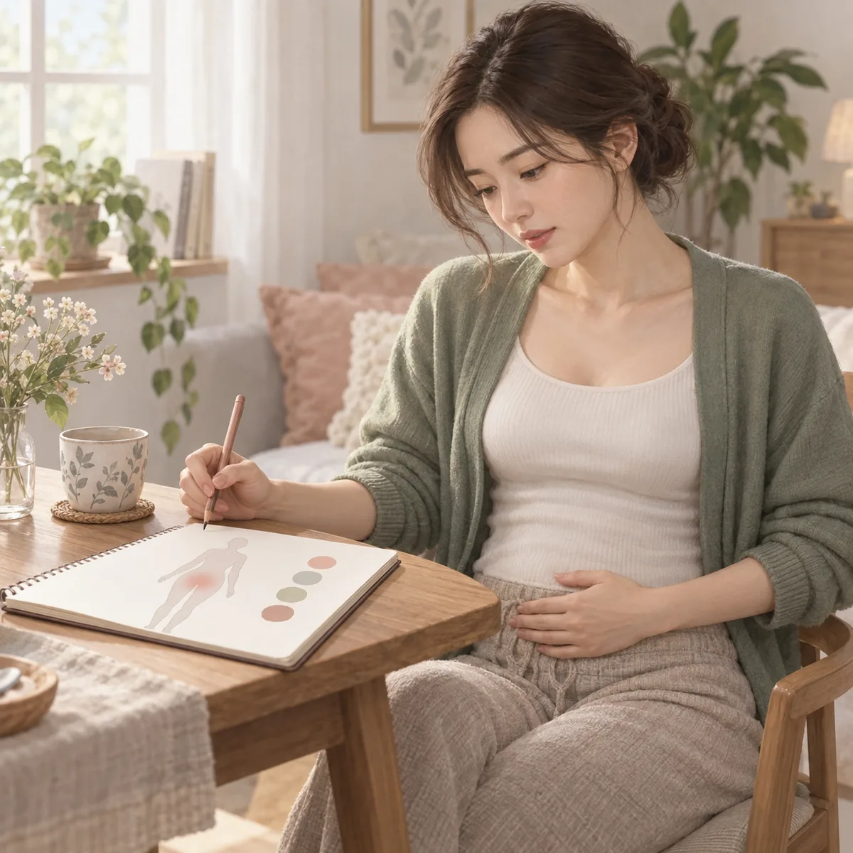 임신초기 골반통증 산부인과 상담 전에 정리해 두면 좋은 통증 기록