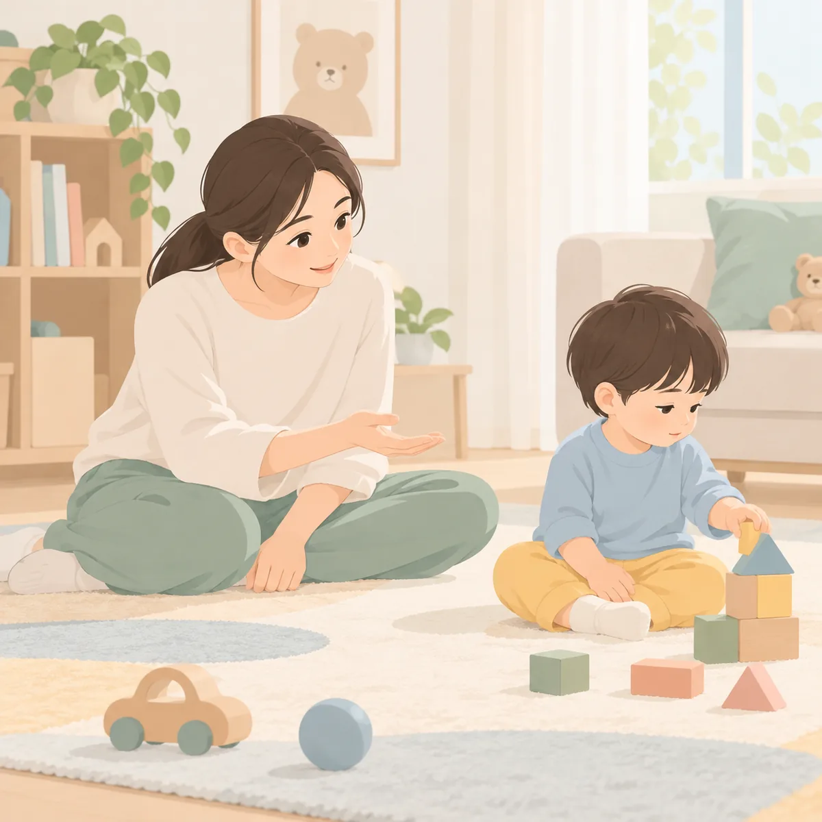 발달장애 증상 사회성 영역: 눈 맞춤과 이름 반응에서 보이는 변화